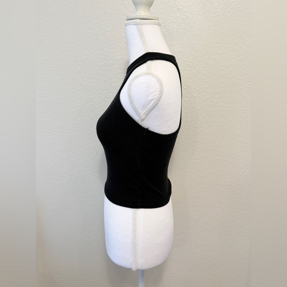 Abercrombie & Fitch Essentials High-Neck Rib Tank - Picture 2 of 4